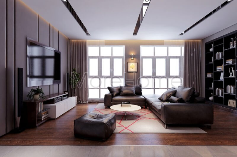 Mẫu nội thất căn hộ 3 phòng ngủ ấn tượng nhất