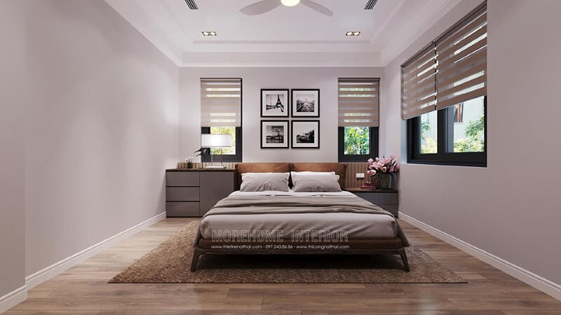 Vén màn không gian phòng ngủ với mẫu giường ngủ ấn tượng và cá tính