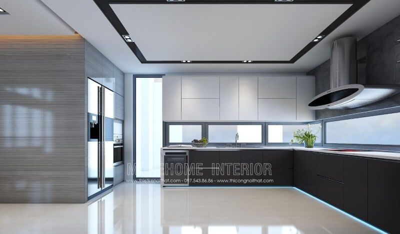 Tủ bếp đẹp phù hợp cho mọi loại nhà - thiết kế nội thất Morehome