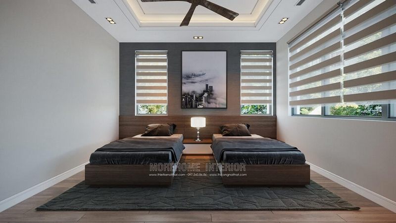 Mẫu giường ngủ nhỏ đẹp cho phòng trẻ em