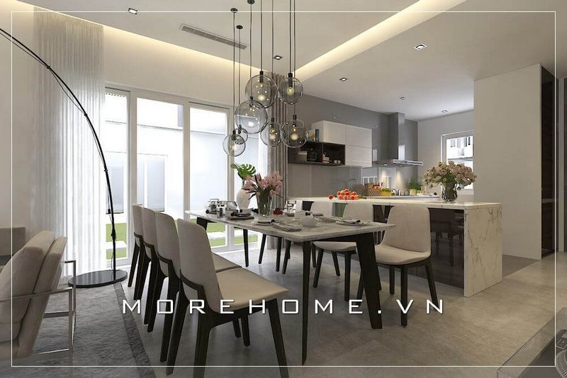 Ấn tượng 15 mẫu trang trí bàn ăn đẹp, sang trọng